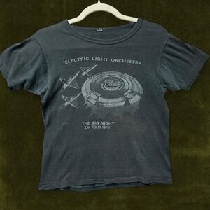 Vintage 1978 ELO The Big Night Tour Shirt - Modern Size XS